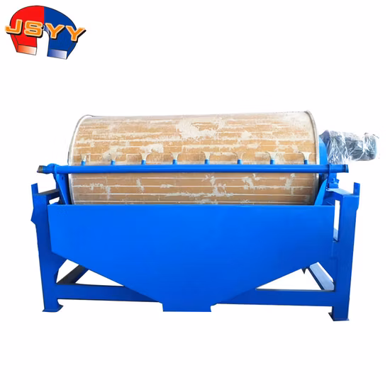 Schwerer mittlerer permanenter magnetischer Trommelabscheider Limonit-Hämatit-Magnetitabscheider CTB/N/S1080 Nasstrommel-Magnetabscheider